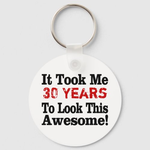 How Many Years to Awesome Keychain