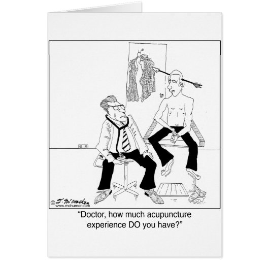 How Much Acupuncture Experience Do You Have? Cards (Front)