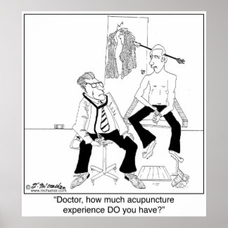 How Much Acupuncture Experience Do You Have? Poster