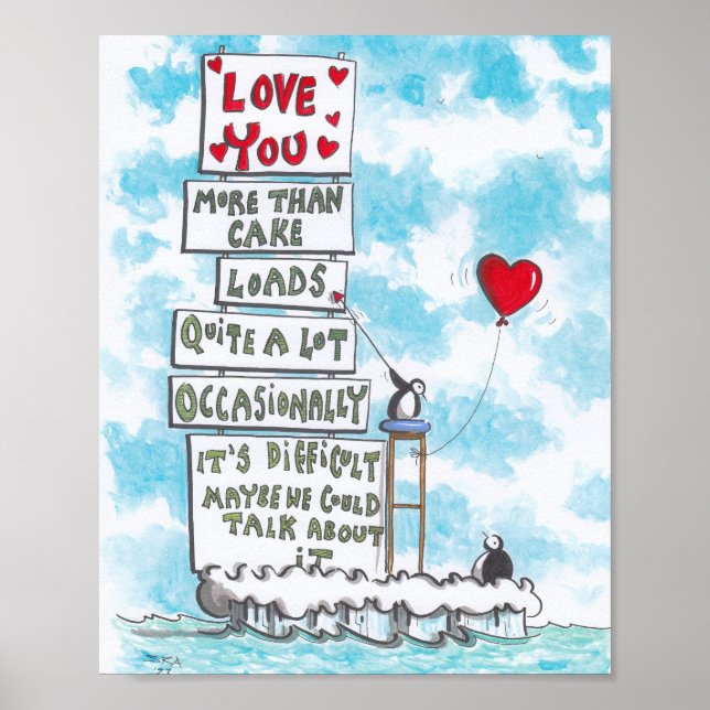 How Much Do I love You Poster (Front)