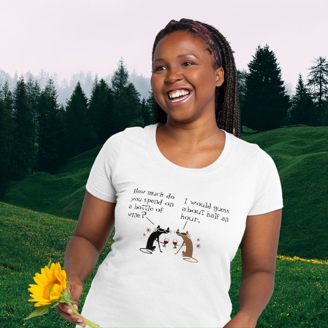 How Much Do You Spend on Bottle of Wine? T-Shirt (Creator Uploaded)