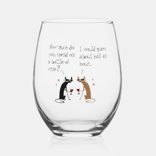 How Much Do You Spend on Wine Stemless Wine Glass