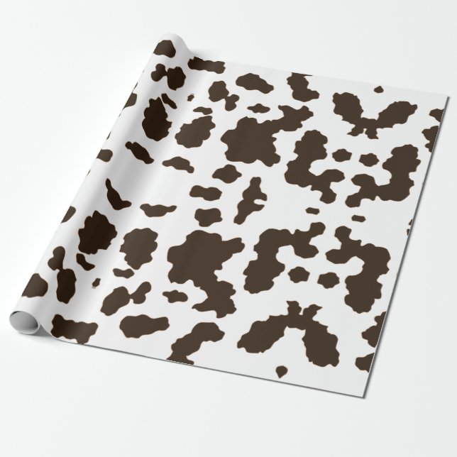 how now brown cow wrapping paper (Unrolled)