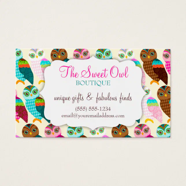 How Now Little Owl? Coupon Zazzle