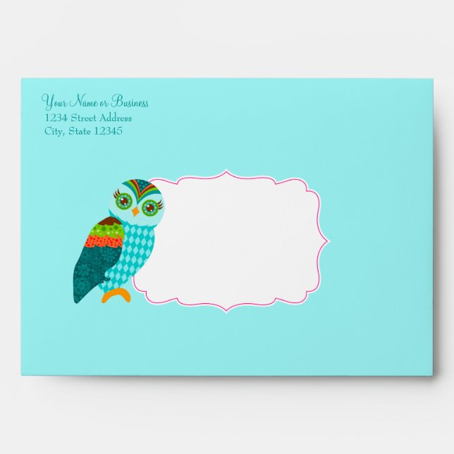 How Now Little Owls? Envelope (Front)
