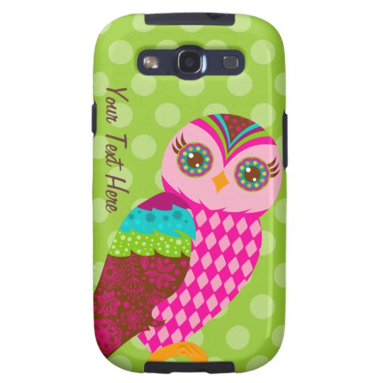 How Now Pink Owl? Galaxy S3 Cover
