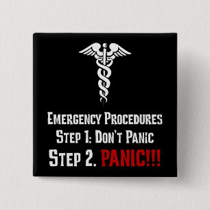 How Nurses Respond to Your Emergency Pinback Button