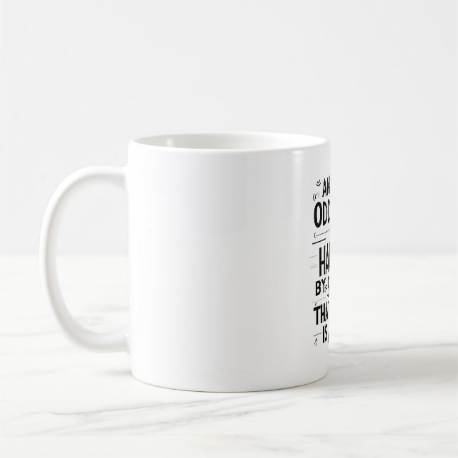 How Odd Coffee Mug (Left)