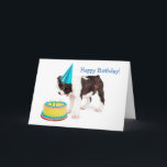 How Old In People Age - Funny Birthday Card<br><div class="desc">Send this cute birthday card to remind your loved one that they are much younger in dog years.</div>
