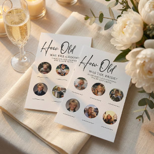 How Old Were Bride Groom Engagement Party Game 2