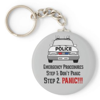 How Police Officers Respond to Your Emergency keychain