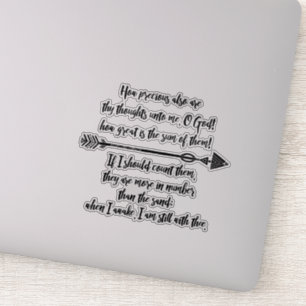 How Precious Bible Verse Sticker