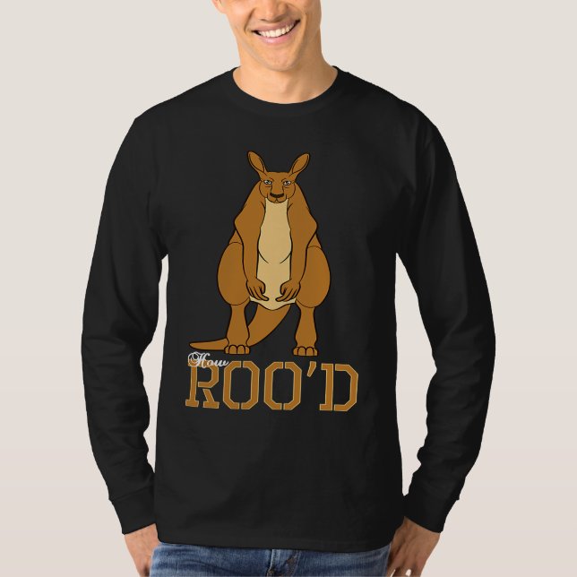 How Roo'd Kangaroo Animal Australian T-Shirt (Front)
