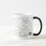 How see the world [LEFT HANDED] Color Morph Mug<br><div class="desc">The "left" specification means that the main print (the one full of equations) will appear in the front of the mug if you use it with your left hand.</div>