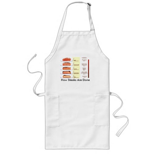 How Steaks Are Done Apron