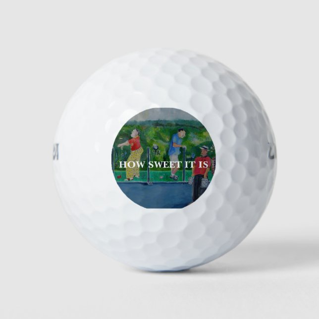 How Sweet It Is Golf Balls (Front)