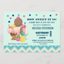 How Sweet It is Ice Cream Baby Shower Invitation