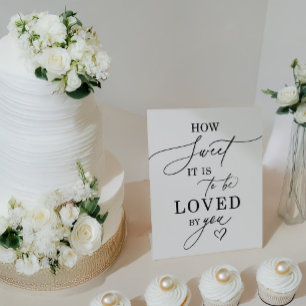 How Sweet It Is Wedding Dessert Table Sign