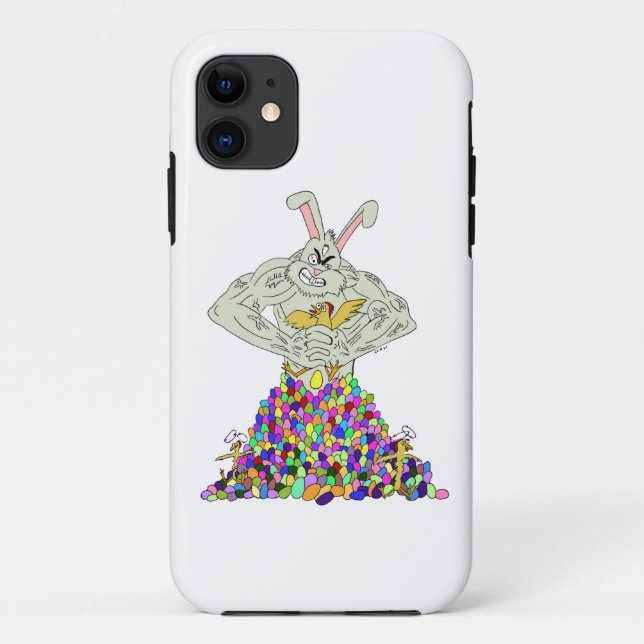 How the Easter Bunny gets his eggs  Case-Mate iPhone Case (Back)