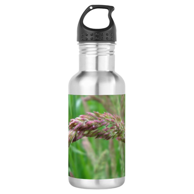 How the Grass Grows Stainless Steel Water Bottle (Front)