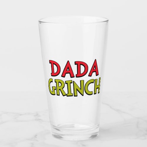 How the Grinch Stole Christmas  Dada Grinch Glass