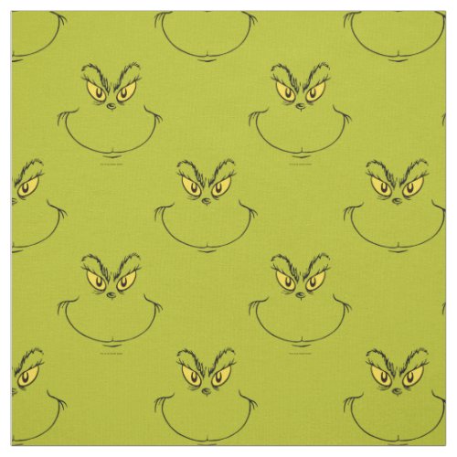 How the Grinch Stole Christmas Face Fabric
