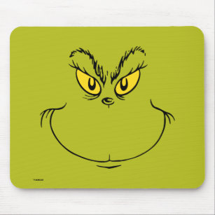 How the Grinch Stole Christmas Face Mouse Pad