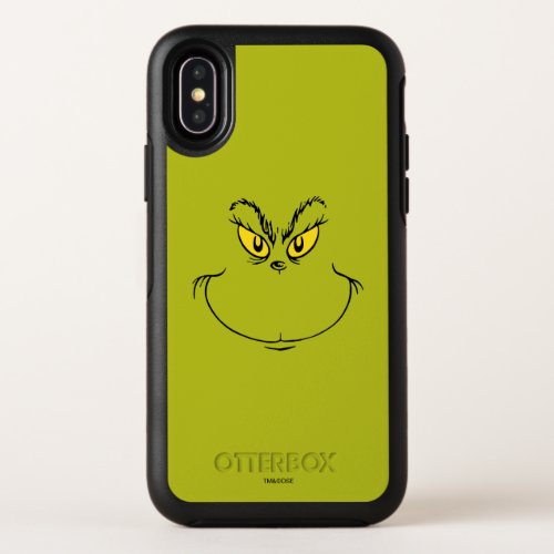 How the Grinch Stole Christmas Face OtterBox Symmetry iPhone X Case