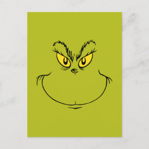 the grinch cartoon face