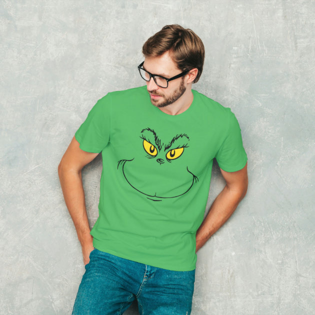 Green grinch hot sale t shirt