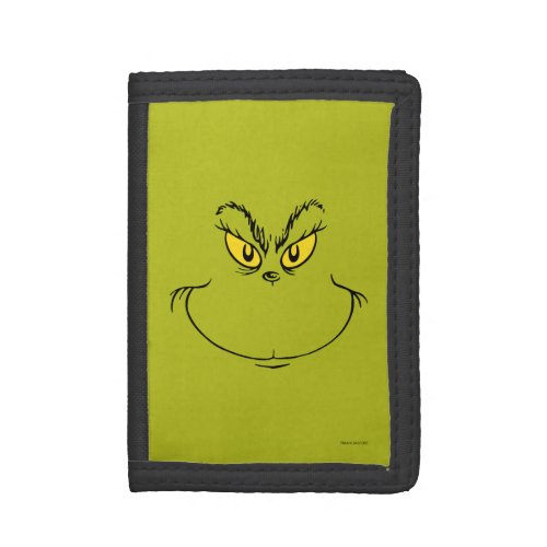 How the Grinch Stole Christmas Face Trifold Wallet