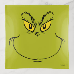 How the Grinch Stole Christmas Face Trinket Tray