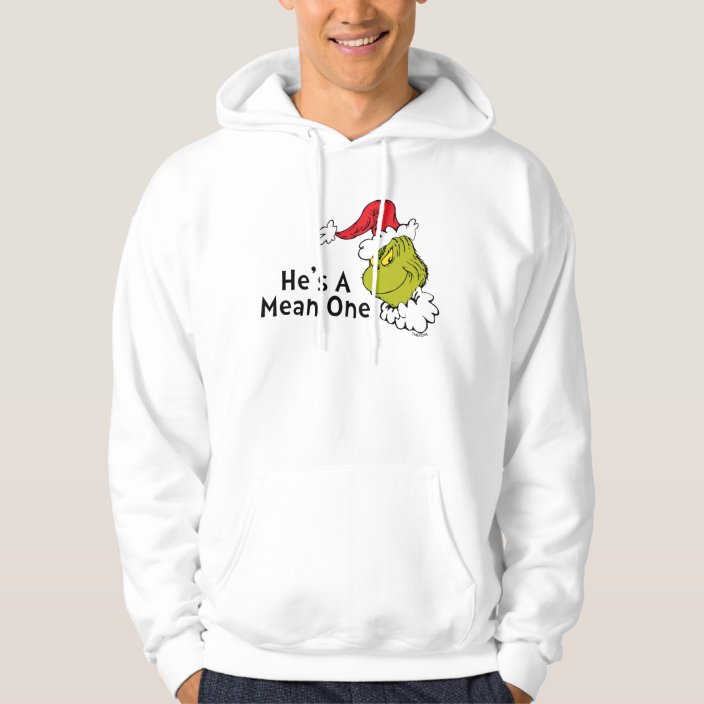 grinch hooded sweatshirt