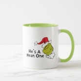 Grinch Cuddly As A Cactus Mug