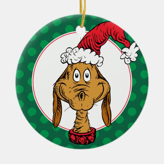 How The Grinch Stole Christmas Max Is Nice Ceramic Ornament