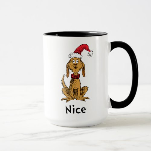 How the Grinch Stole Christmas  Max is Nice Mug