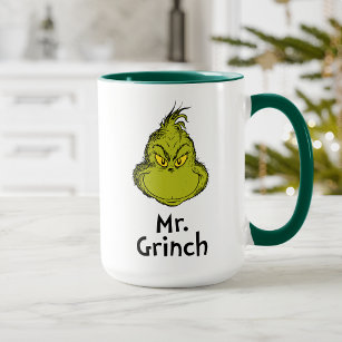 How the Grinch Stole Christmas Figural Face Mug