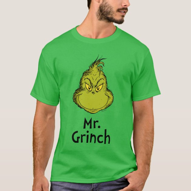 Mr. Grinch T-Shirt | Zazzle 