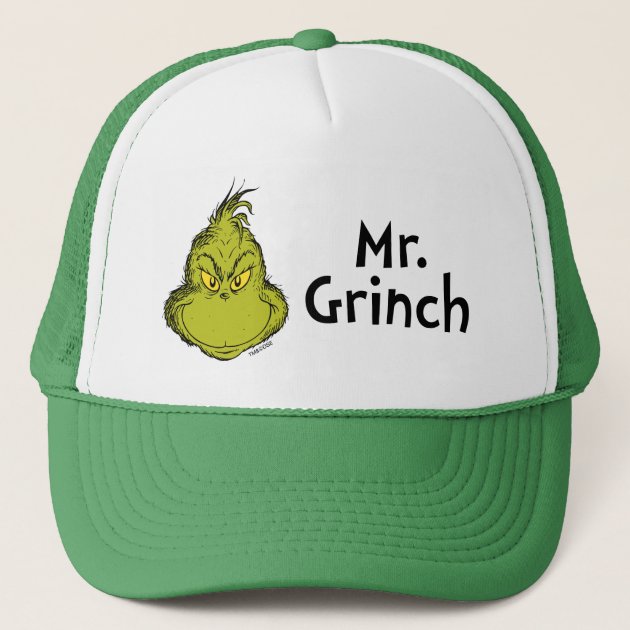 grinch baseball hat