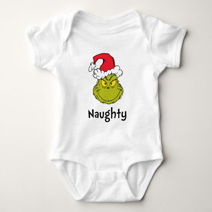 grinch baby onesie