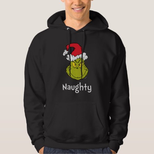How the Grinch Stole Christmas  Naughty Grinch Hoodie