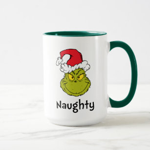 How the Grinch Stole Christmas   Naughty Grinch Mug