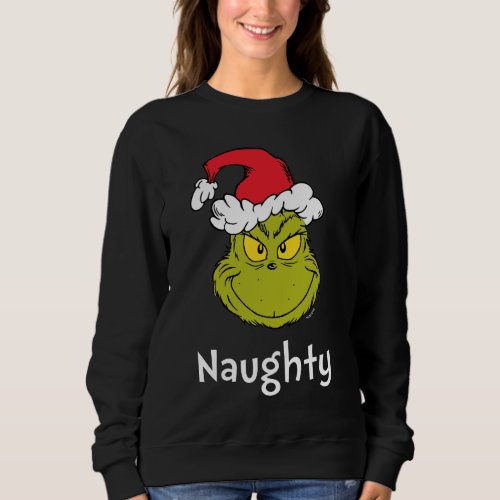 How the Grinch Stole Christmas  Naughty Grinch Sweatshirt