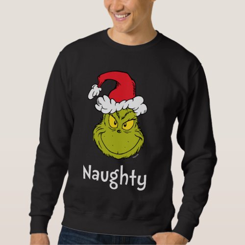 How the Grinch Stole Christmas  Naughty Grinch Sweatshirt