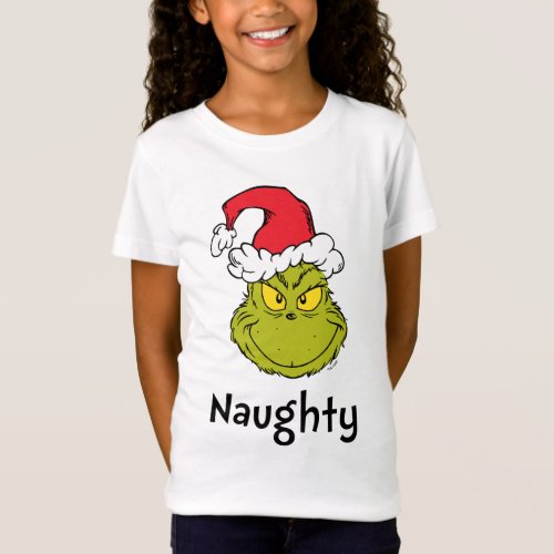 How the Grinch Stole Christmas  Naughty Grinch T_Shirt