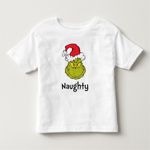 How the Grinch Stole Christmas  Naughty Grinch Toddler T_shirt