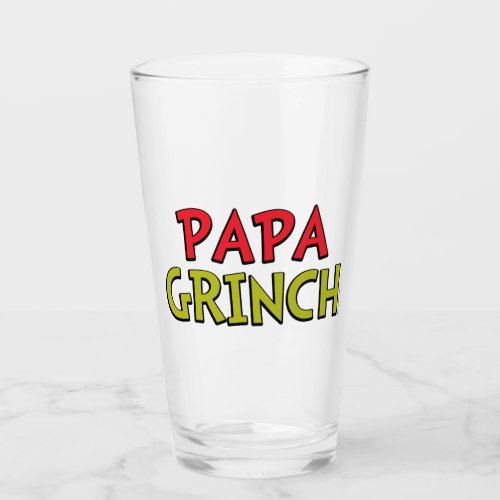 How the Grinch Stole Christmas  Papa Grinch  Mug Glass