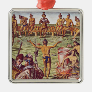How the inhabitants of Florida made decisions Metal Ornament