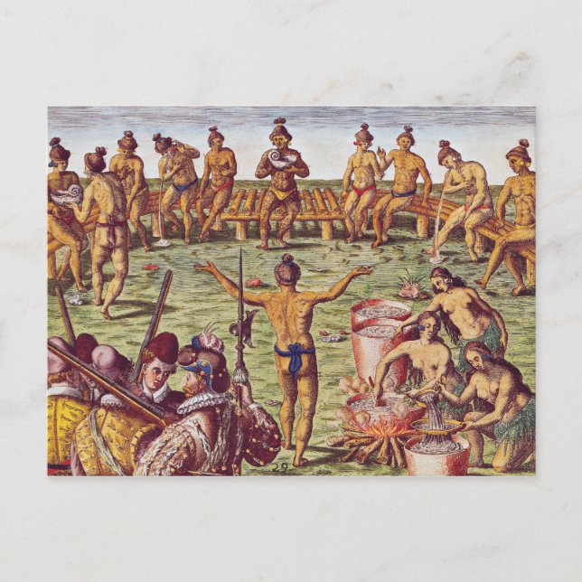 How the inhabitants of Florida made decisions Postcard (Front)