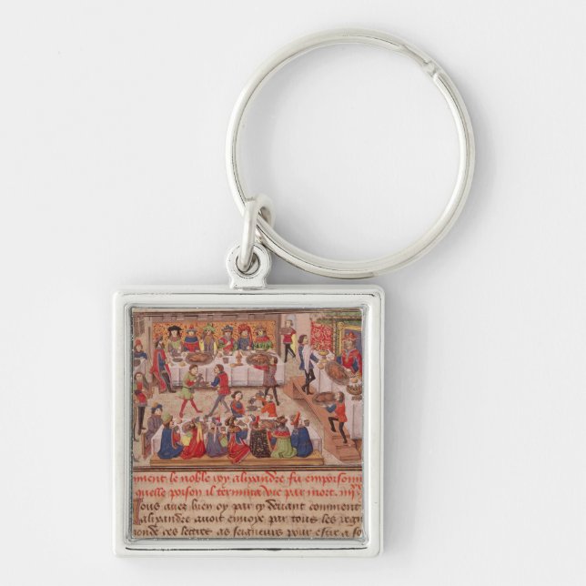 How the Noble King Alexander was Poisoned Keychain (Front)